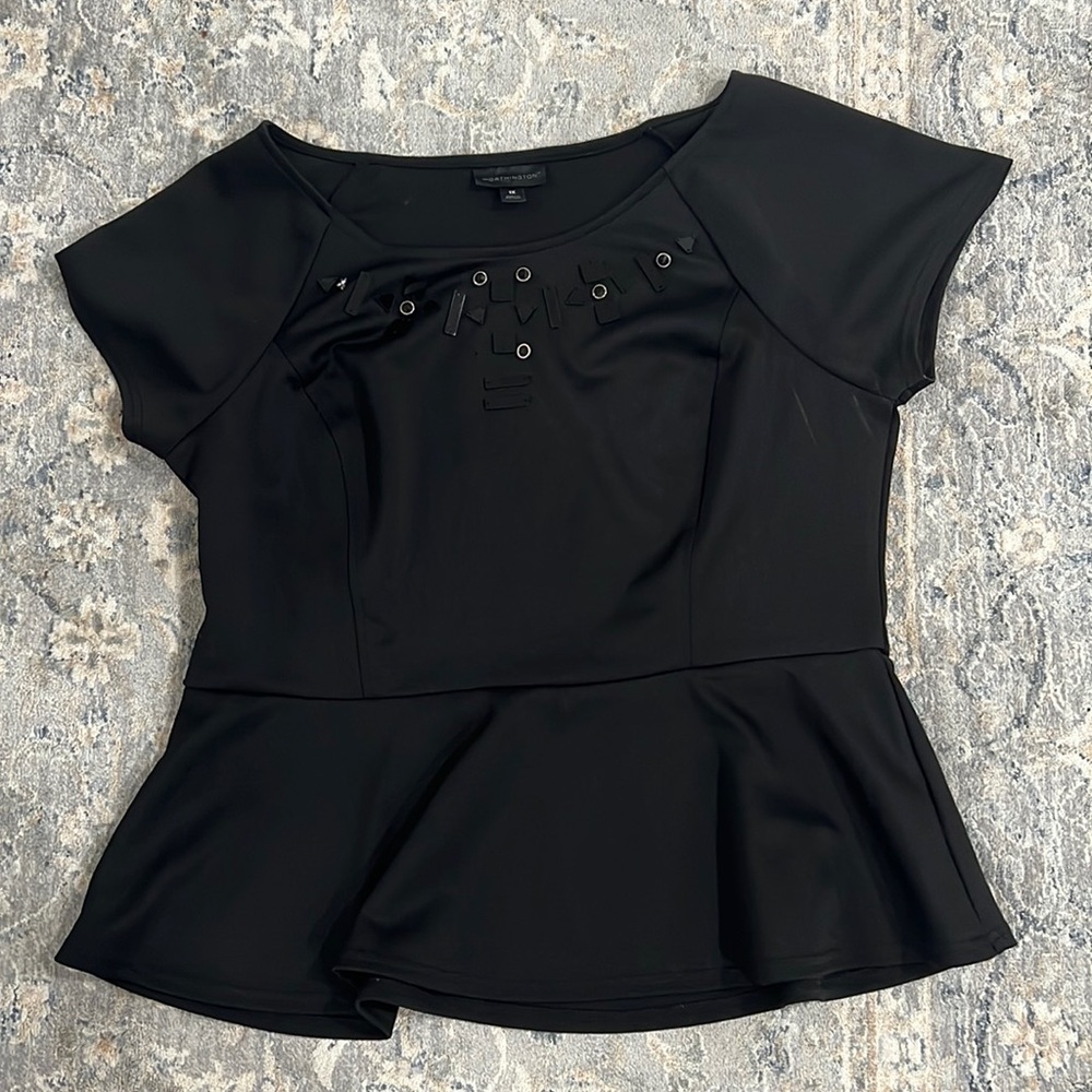 Worthington Peplum Shirt - XL